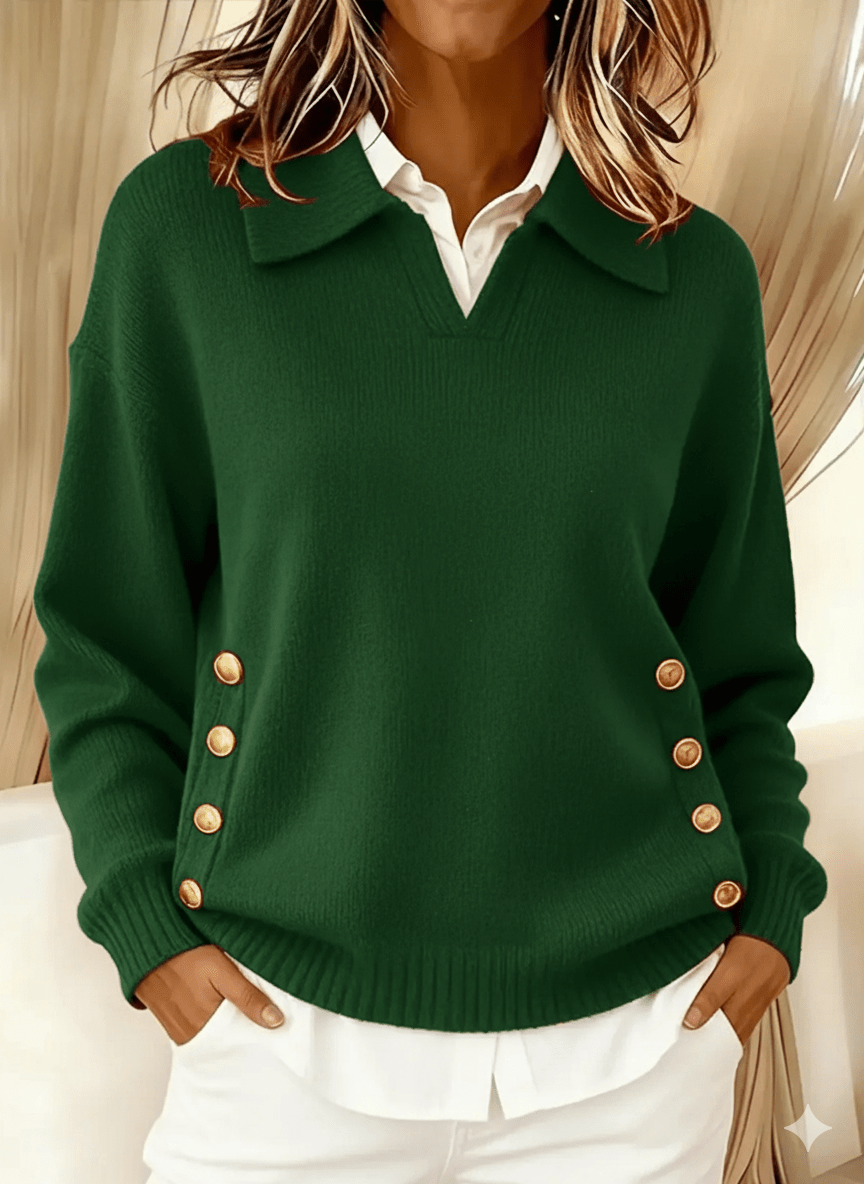 Africa | Jersey de cuello polo con botones