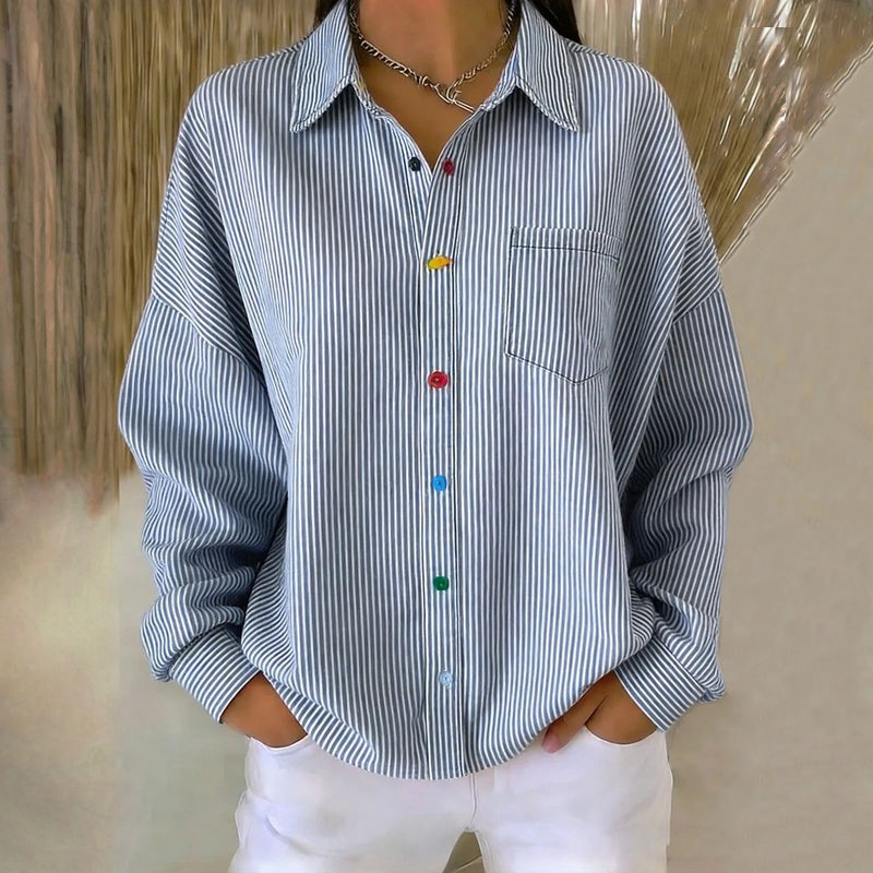 Fabiola | Camisa casual de rayas