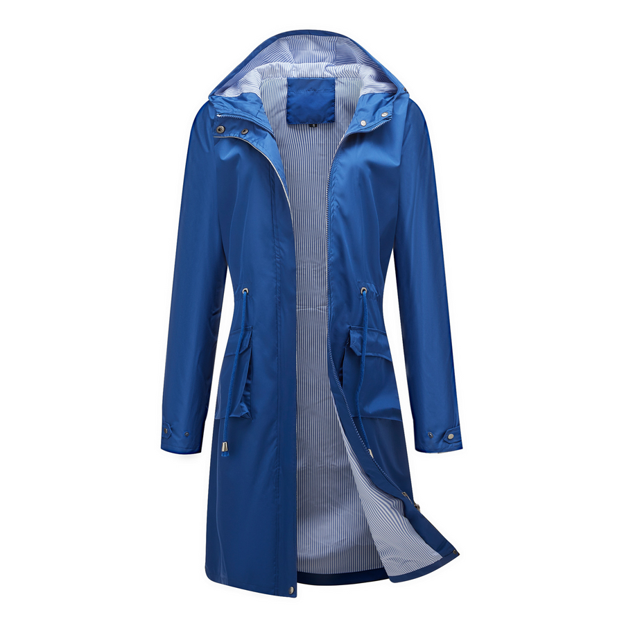 Clara | Gabardina impermeable de corte clásico