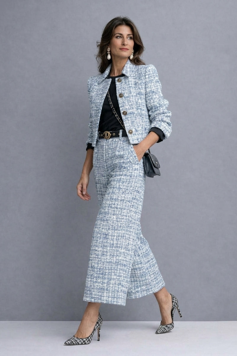 Ivana | Conjunto de tweed dos piezas