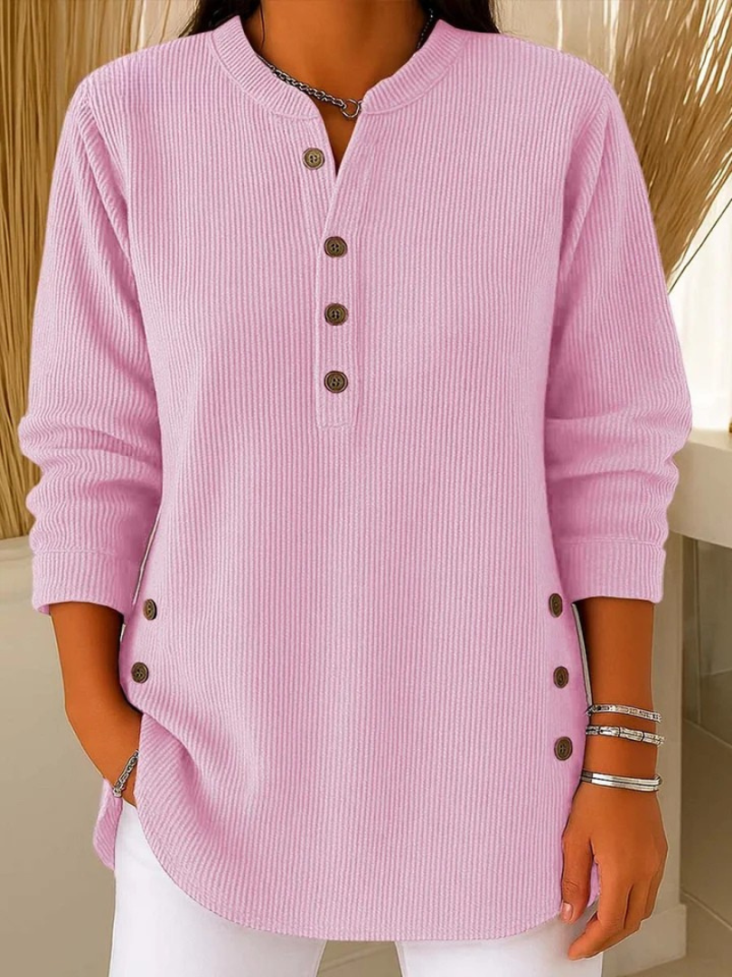 Irina | Tunica henley con botones
