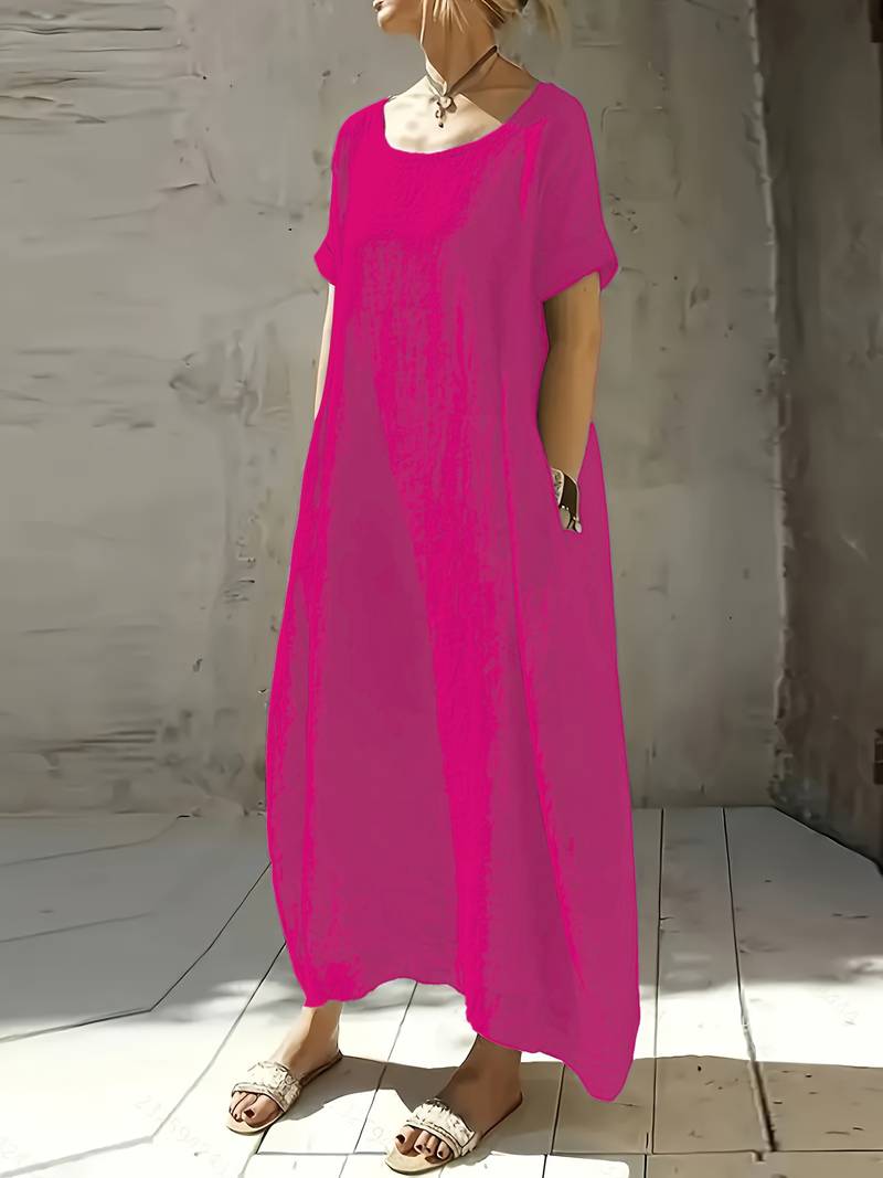 Mireia | Vestido largo casual de manga amplia