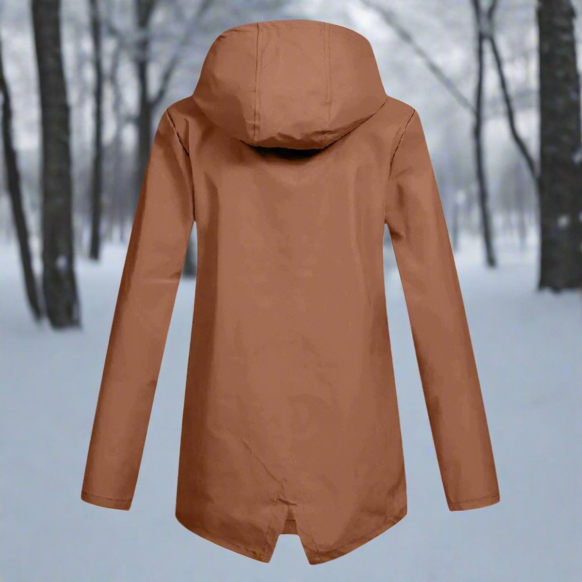 Eugenia | Chaqueta impermeable con capucha