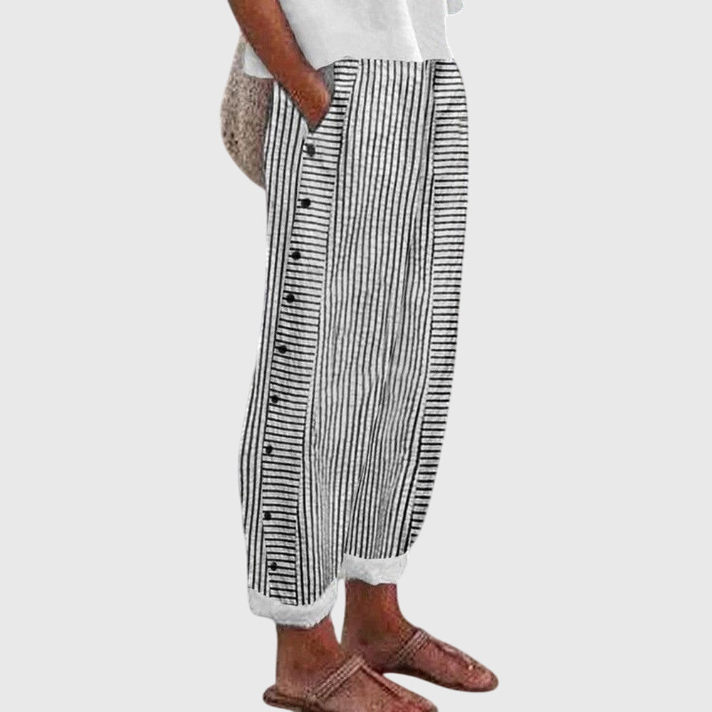 Vega | Pantalón elegante pierna ancha