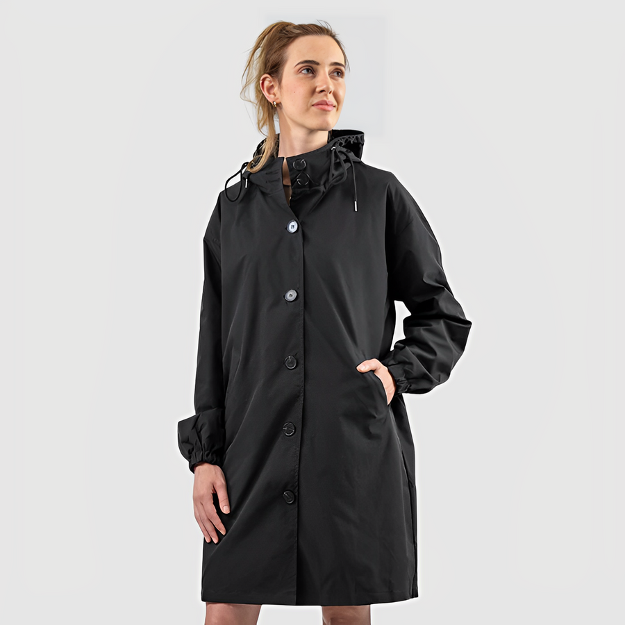 Diana | Cortavientos impermeable con capucha