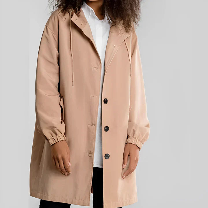 Diana | Cortavientos impermeable con capucha
