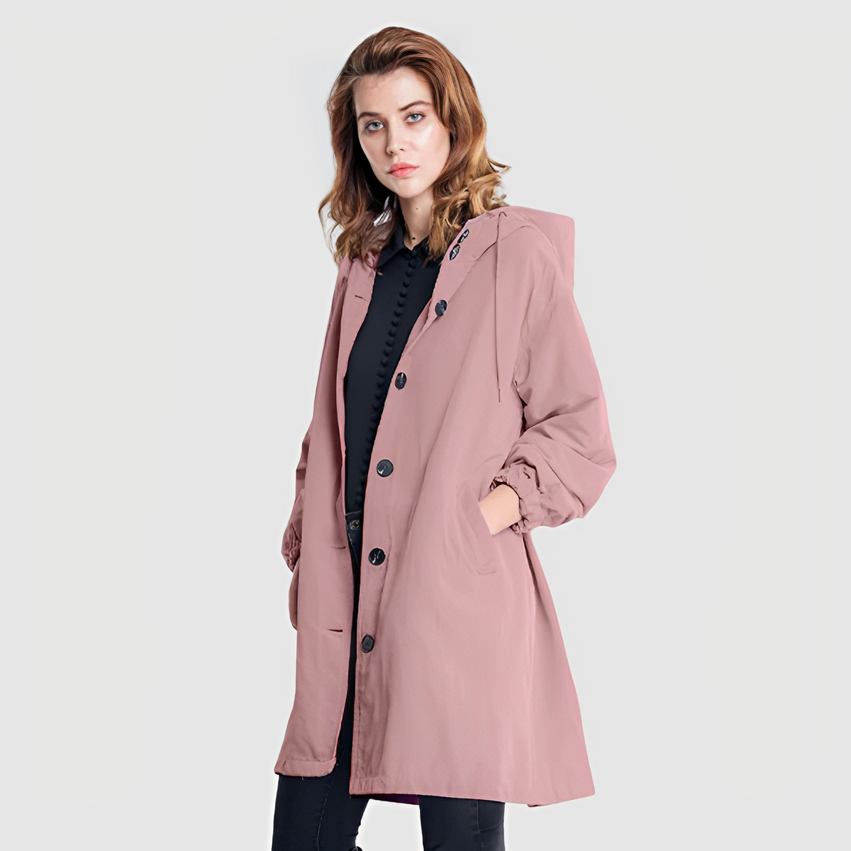 Diana | Cortavientos impermeable con capucha