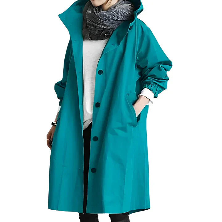Diana | Cortavientos impermeable con capucha