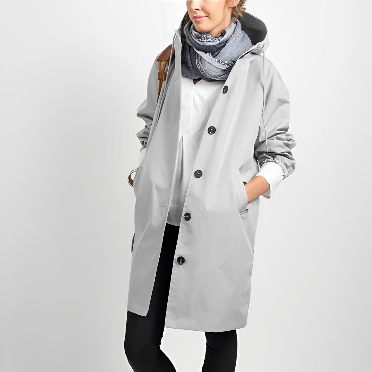 Diana | Cortavientos impermeable con capucha