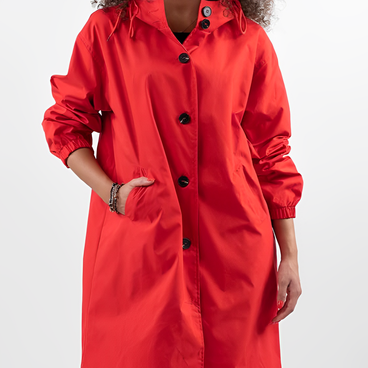 Diana | Cortavientos impermeable con capucha