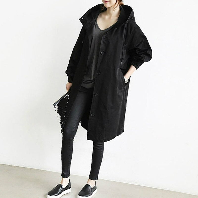 Chloe | Gabardina impermeable con cinturón