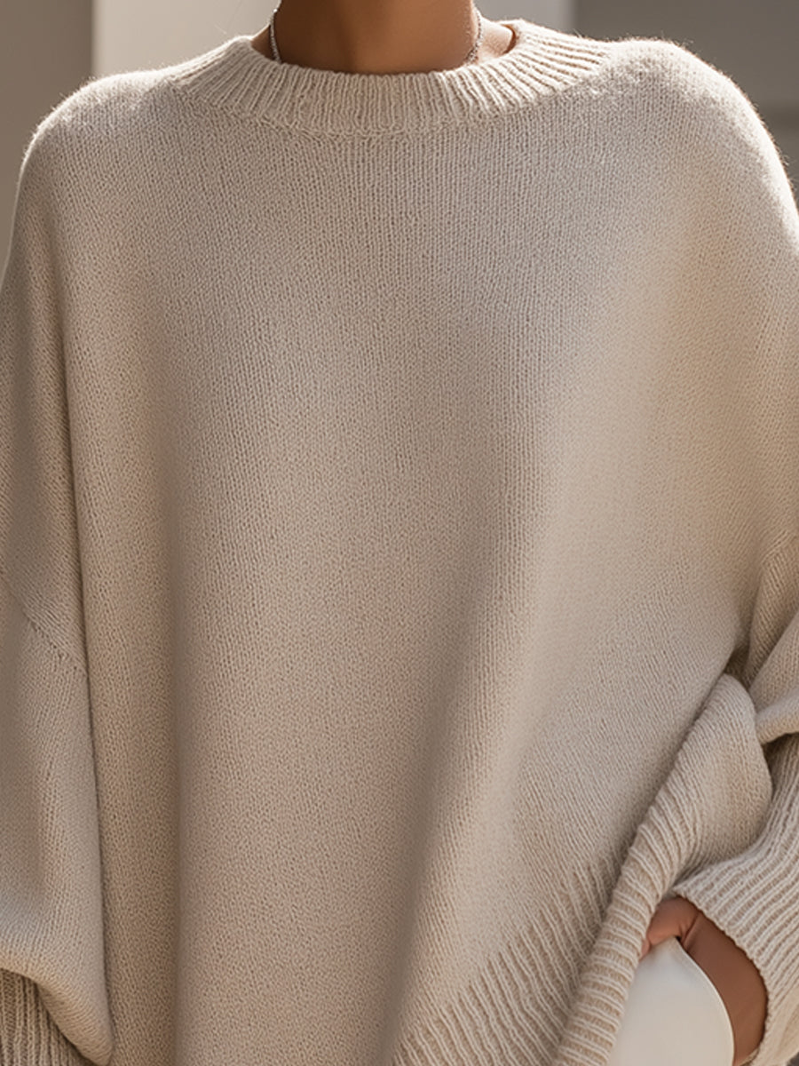 Alba | Jersey oversize de punto