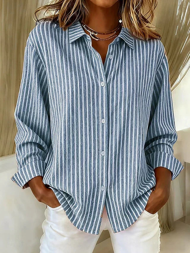 Karina | Camisa de rayas con botones