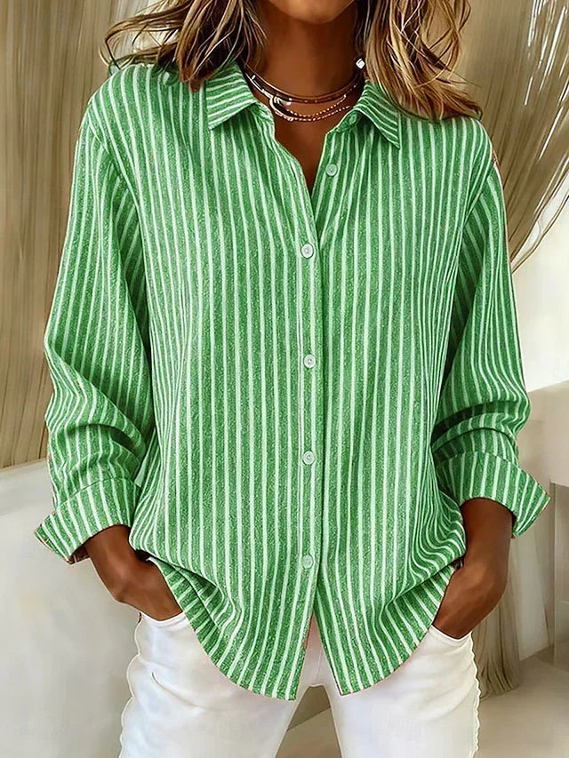 Karina | Camisa de rayas con botones