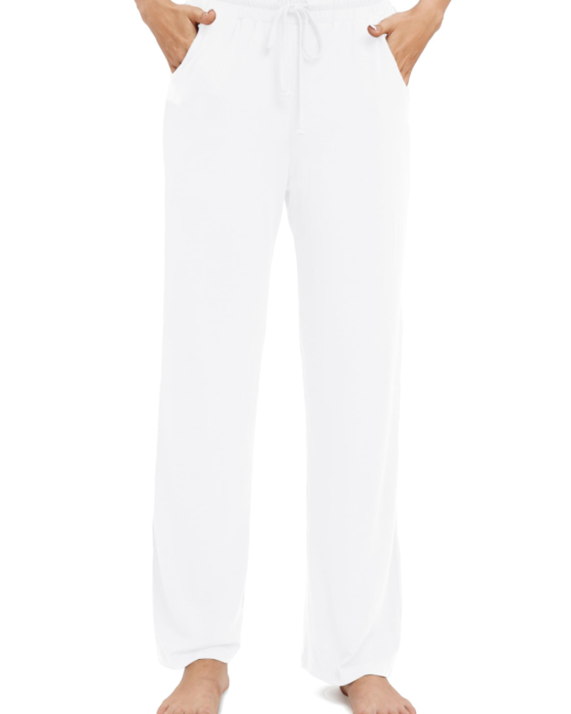 Paola | Pantalón recto de cintura elástica