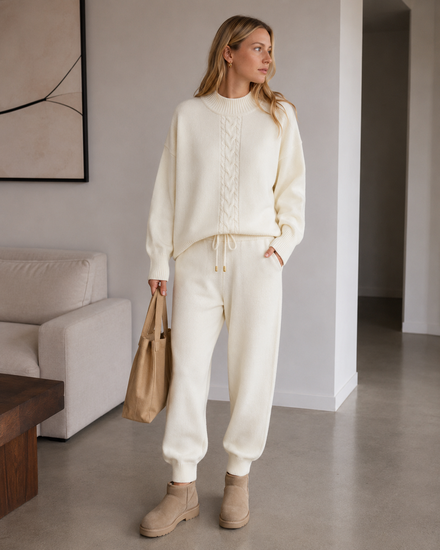 Julia | Conjunto de punto jersey de ochos