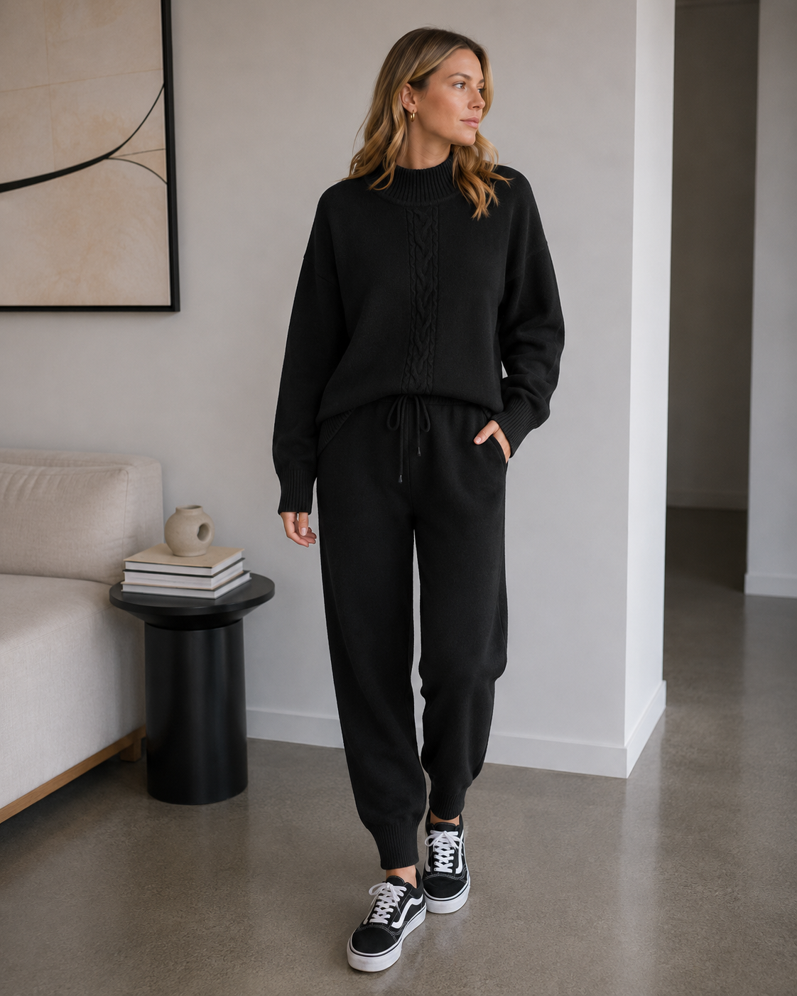 Julia | Conjunto de punto jersey de ochos