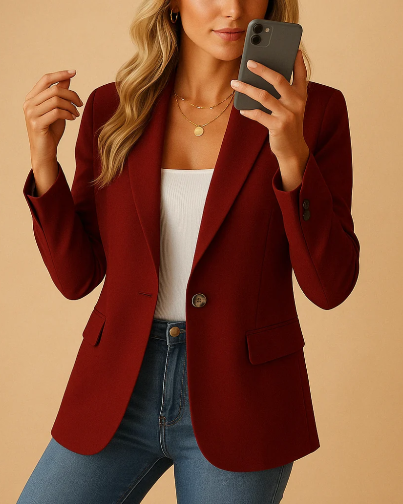Gabriela | Blazer entallado elástico