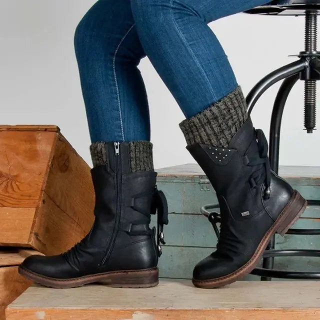 Tania | Botas de invierno con cordones
