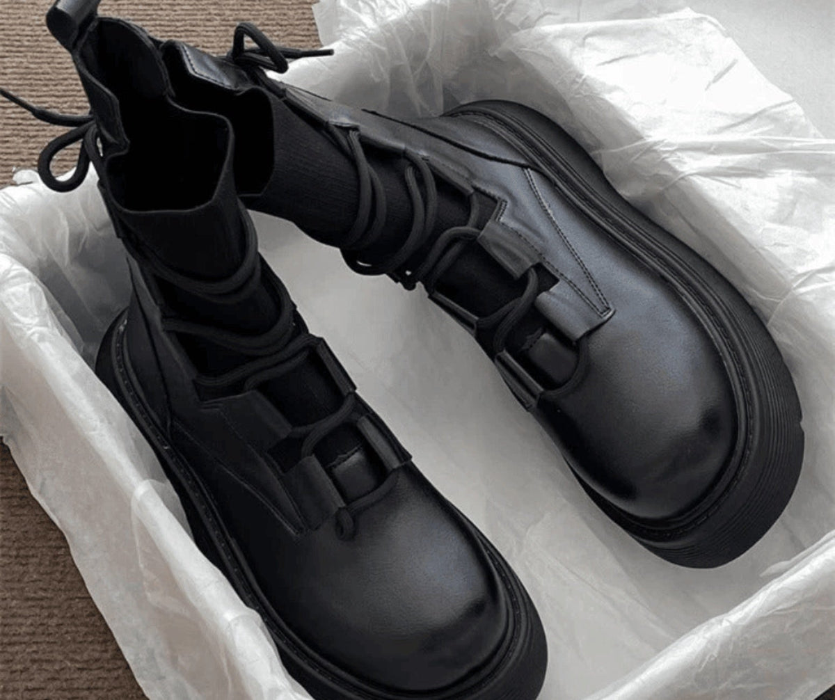 Neus | Botas militares con plataforma