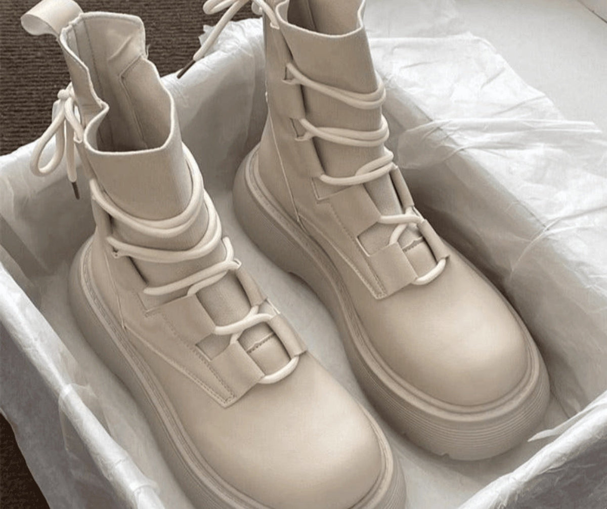 Neus | Botas militares con plataforma