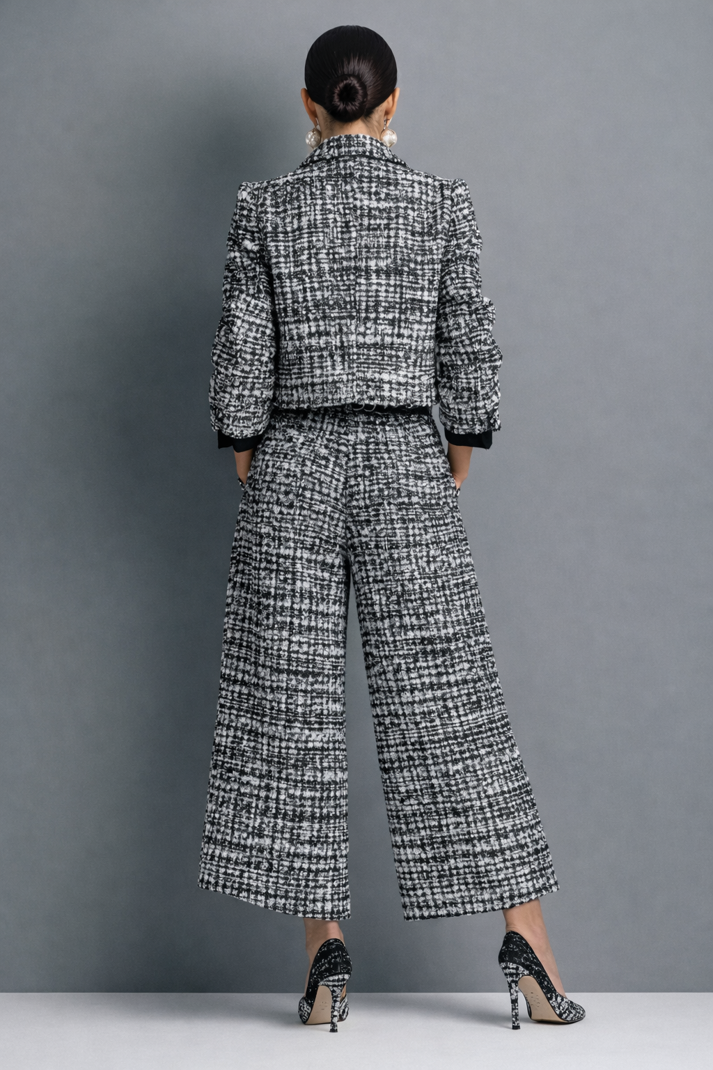 Ivana | Conjunto de tweed dos piezas