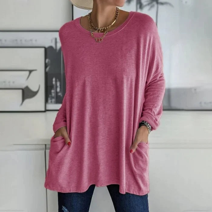 Belen | Camiseta oversize manga larga