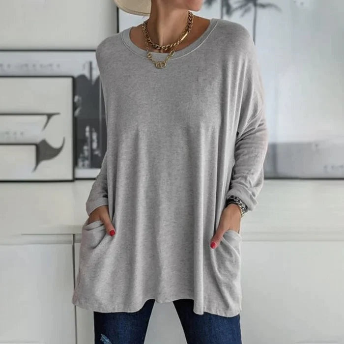 Belen | Camiseta oversize manga larga
