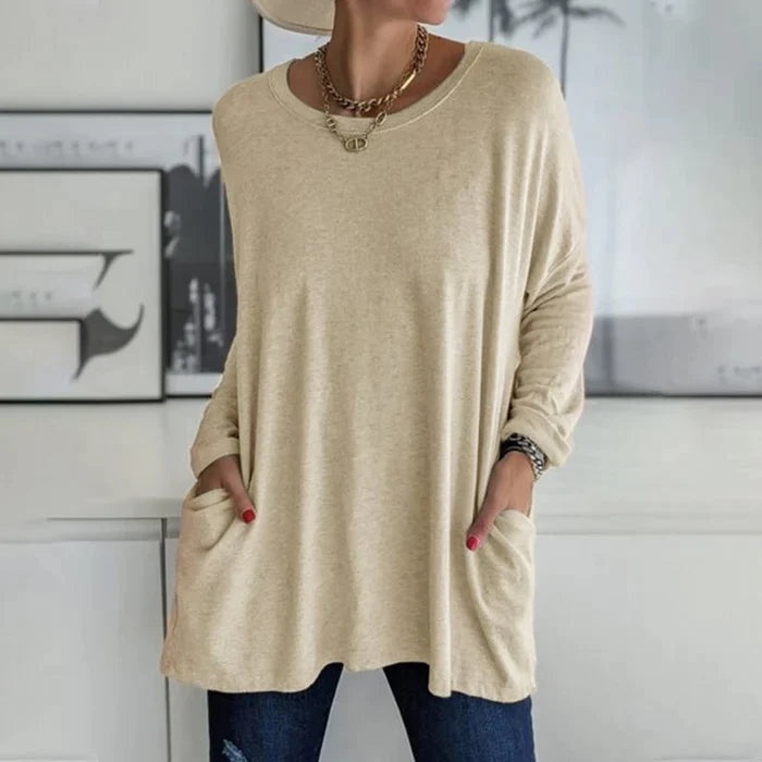 Belen | Camiseta oversize manga larga