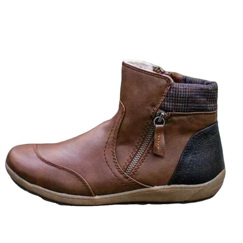 Renata | Botines impermeables con cremallera