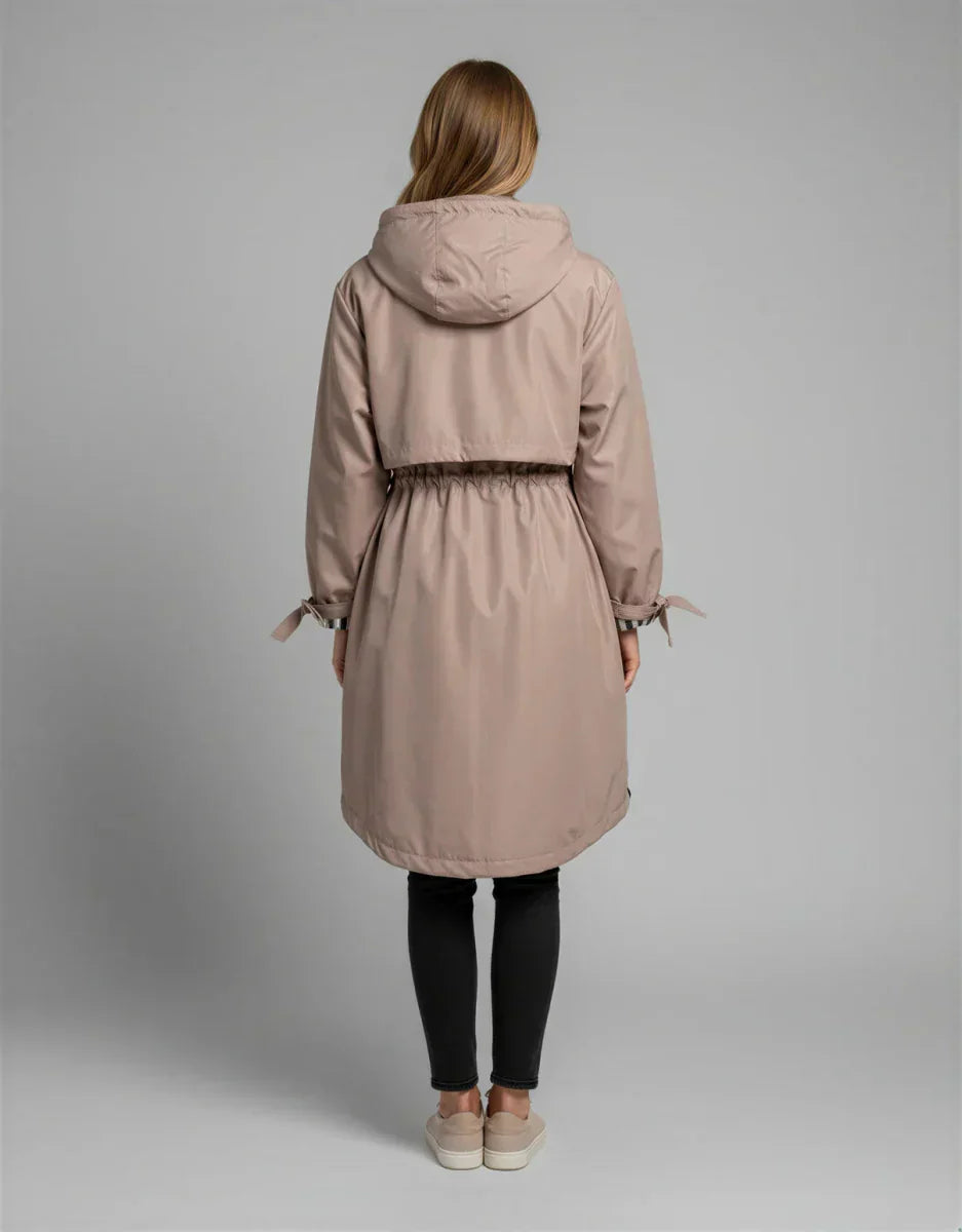 Claudia | Abrigo impermeable y cortavientos