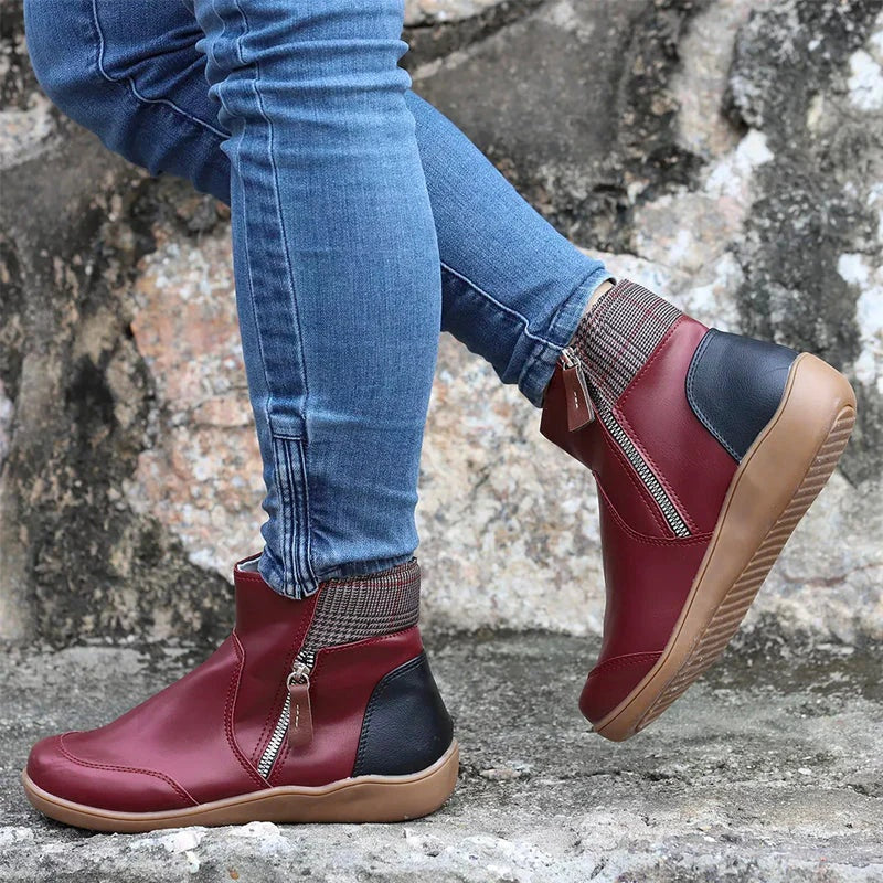 Oriana | Botines de invierno con cremallera