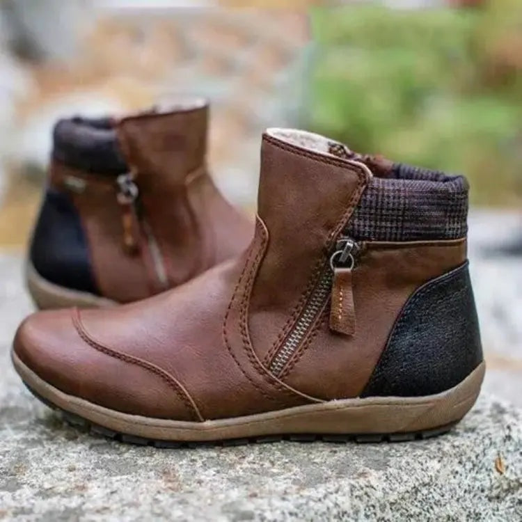 Oriana | Botines de invierno con cremallera