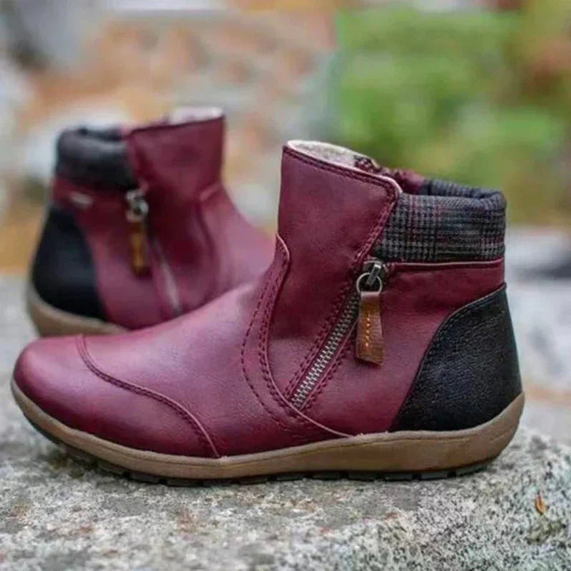 Oriana | Botines de invierno con cremallera