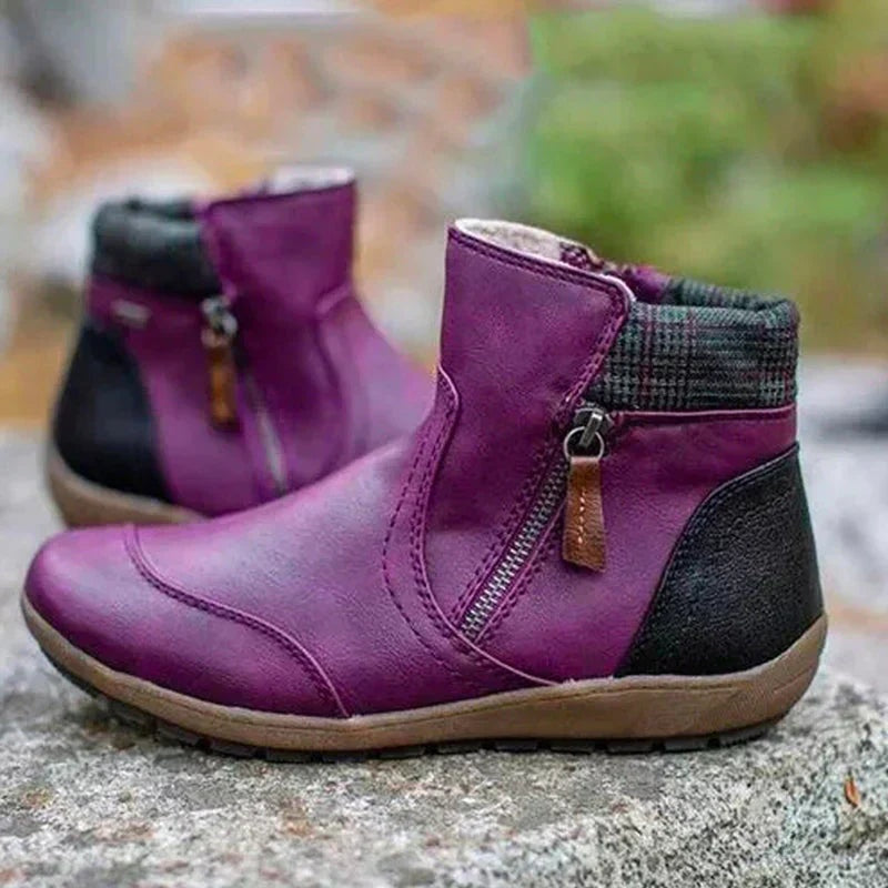 Oriana | Botines de invierno con cremallera