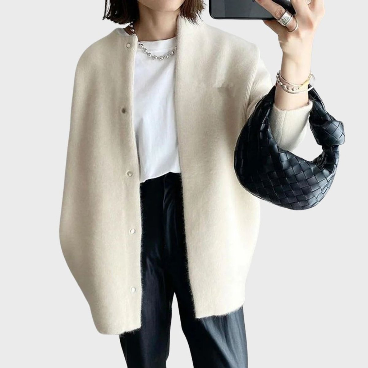 Amalia | Cárdigan largo oversize